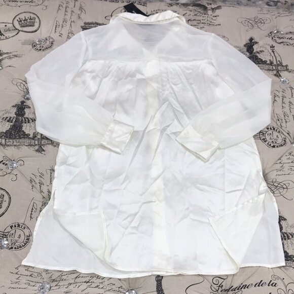 Alfani Tunic Button-Up Shirt - Picture 10 of 10